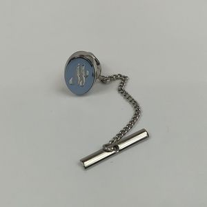 Vintage M Or W Initial Tie Tack